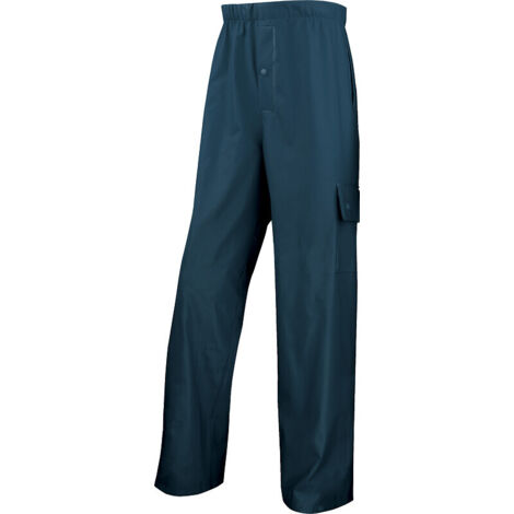 PANTALON DE PLUIE DELTA PLUS SUPPORT POLYESTER ENDUIT SEMI PU - 850PANBM 42/44 (L)