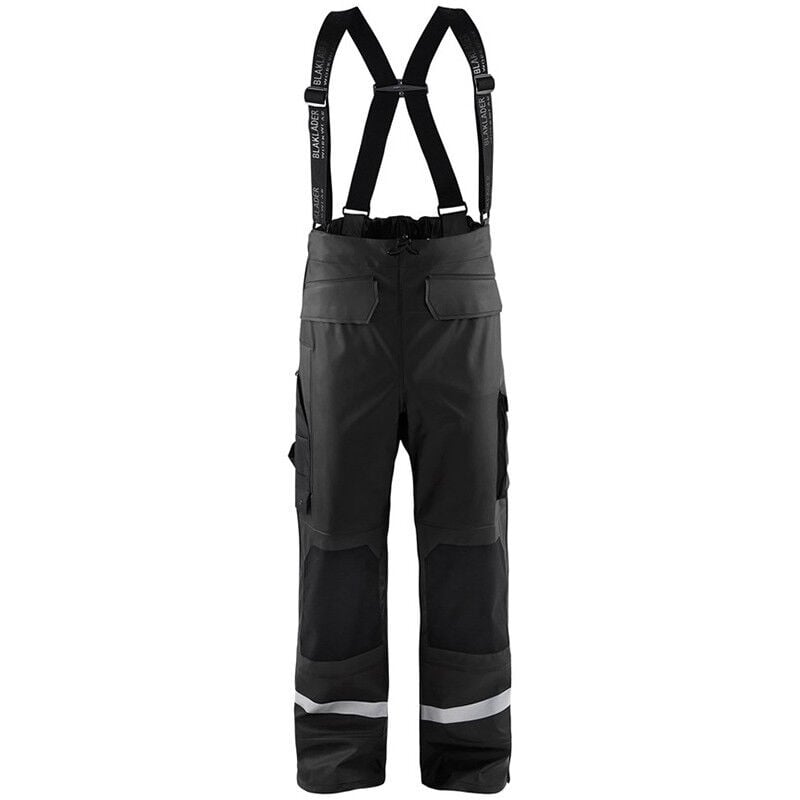 Pantalon de pluie à bretelles niveau 2 - 1305 - Noir - xl - Jambes standards - Blaklader