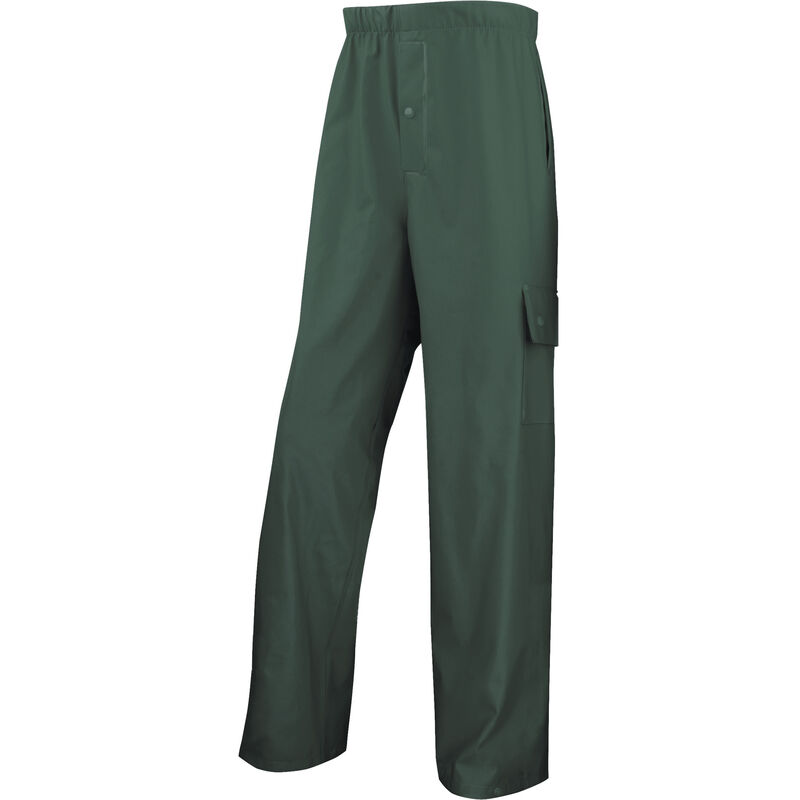 Delta Plus - Pantalon de pluie support polyester enduit semi pu D020850PANVE0 46/48 (xl) - Vert
