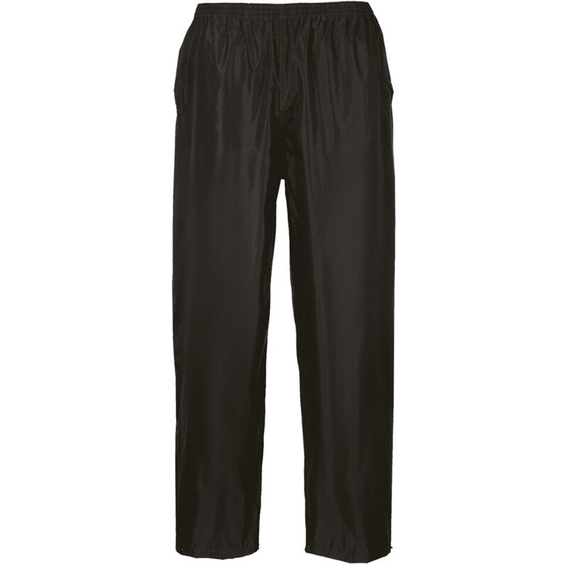 Portwest - Pantalon De Pluie Classic Couleur : Noir Taille Xs