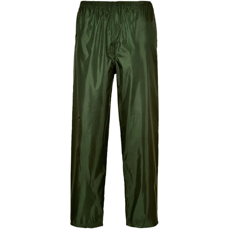Portwest - Pantalon de pluie Classic Vert Olive m - FR(42-44) - UK(32-34)