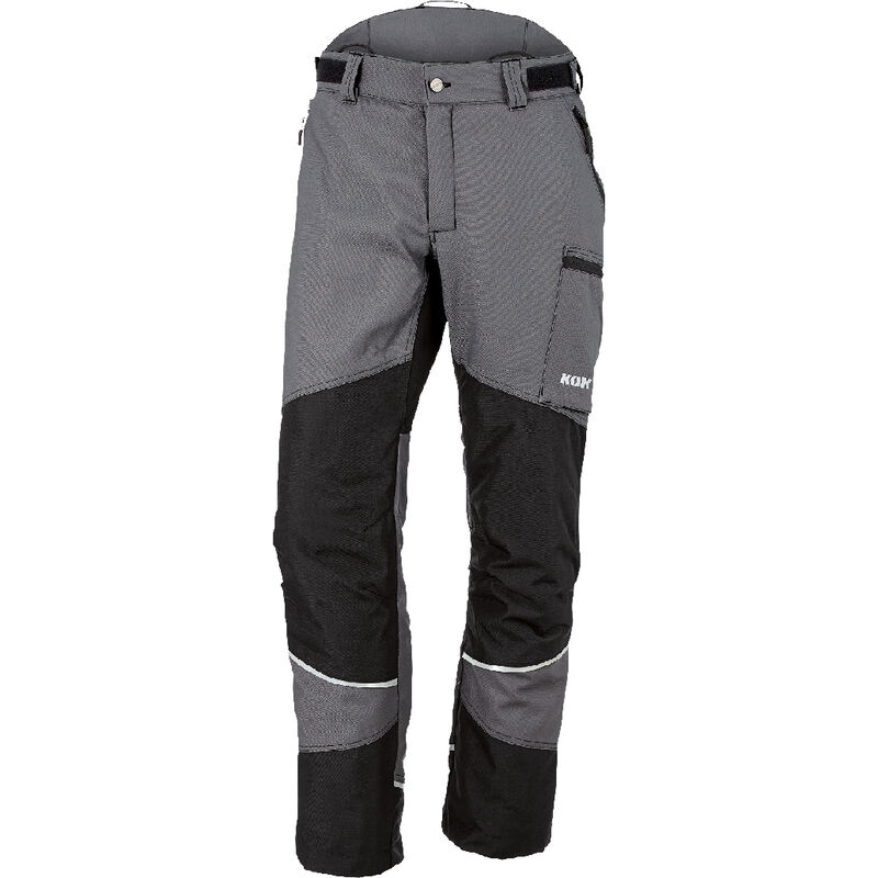 KOX Pantalon de protection anti-coupures Duro 2.0, gris, 27 taille courte - Gris