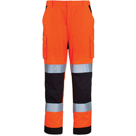Pantalon de sécurité haute visibilité Coverguard Patrol - S - Orange