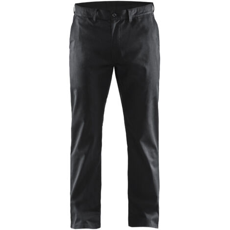 Pantalón de trabajo chino stretch 2D 1465 - Negro M - ES(42) - CE(C48) - Corto