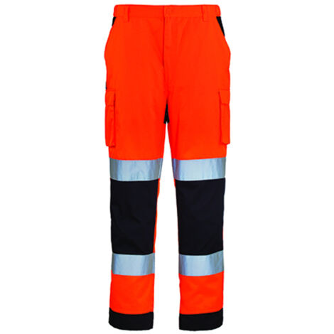 Pantalón de trabajo de alta visibilidad PATROL - Naranja M - ES (42/44)