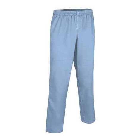 Pantalón de trabajo de corte recto VALENTO Pixel S Azul Celeste
