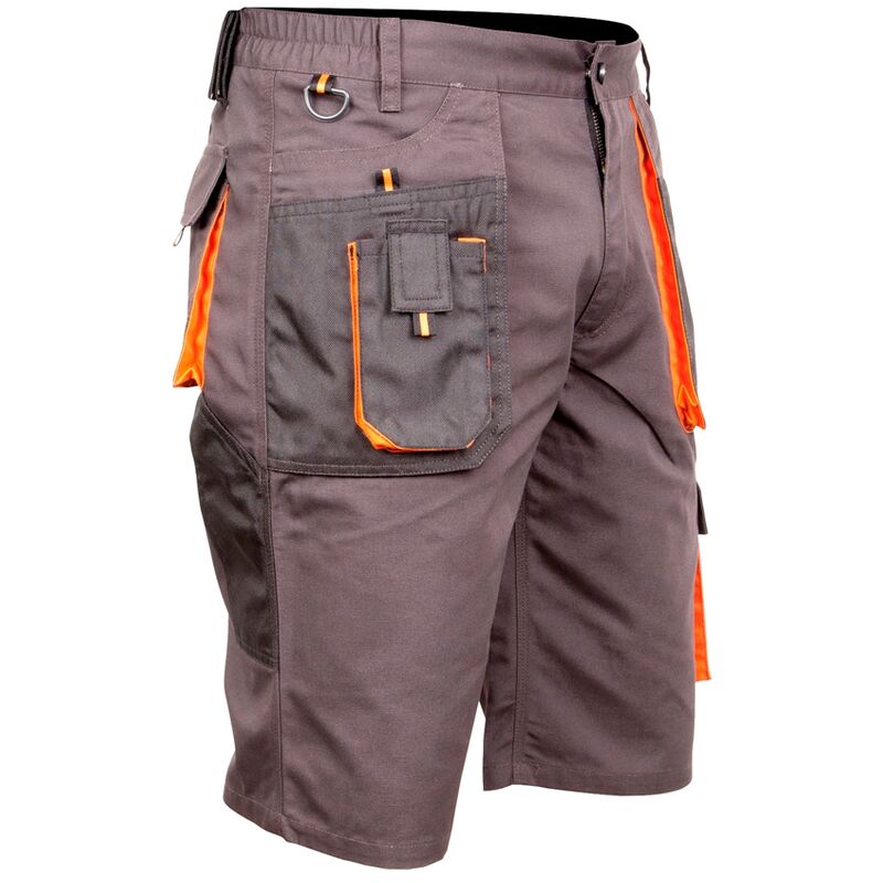 

Pantalón de trabajo duradero corto workfit-pro Gris/ negro/ naranja S - Gris/ negro/ naranja