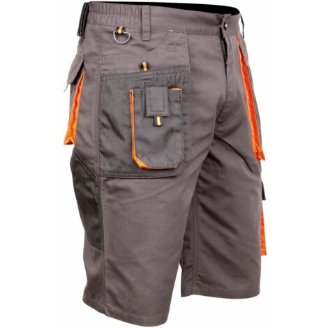 Pantalón de trabajo duradero corto workfit-pro Gris L Gris L