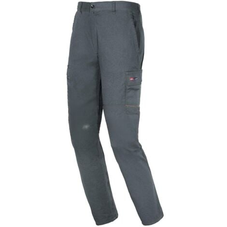 STARTER Pantalon de Trabajo Issaline EasyStretch - 8038B, Multibolsillos VerdeSVerde S