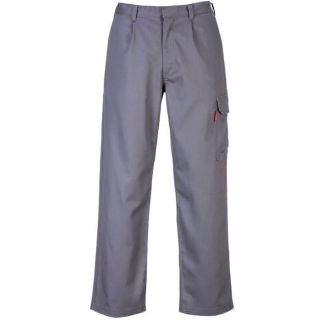Pantalón de trabajo multi - norma resistente a la llama Cargo Bizweld BZ31 XXL Gris