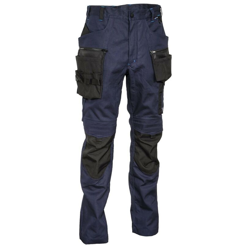 

Pantalón de Trabajo Mureck Cofra Color lista - Azul Marino, Tallas número - 48