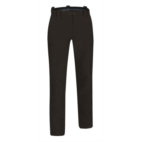 Pantalón de trabajo para trabajo o seguridad, en tejido bi-elástico e hidro-repelente VALENTO LEWIS 42 Negro