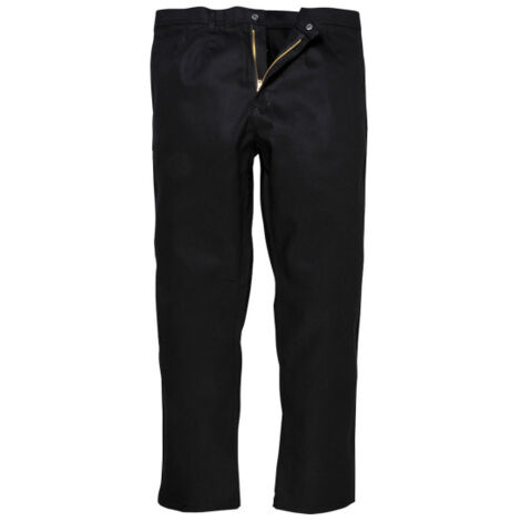 Pantalón de trabajo protección contra el calor Bizweld, Regular BZ30 S Negro