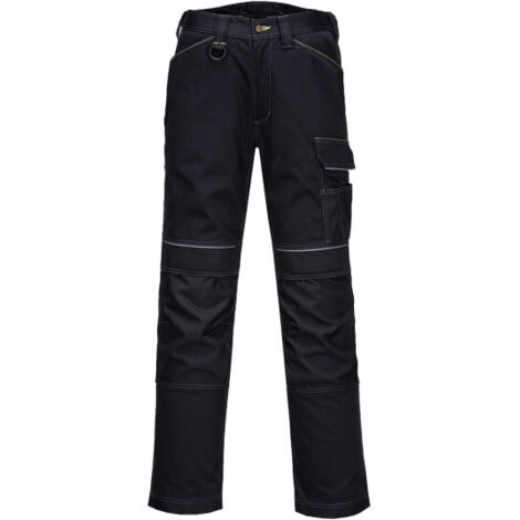 Pantalón de trabajo PW3 Negro Bajos 33