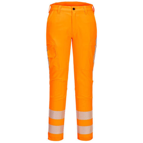 Pantalón de Trabajo RWS Stretch: Alta Visibilidad y Comodidad / Naranja / 58E