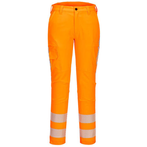 Pantalón de trabajo RWS Stretch naranja con cintas reflectantes R440 60 Naranja