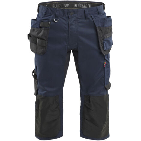 Pantalón de trabajo stretch 2D 1754 - Azul marino 3XL - FR(56) - SE(C62) - Corto