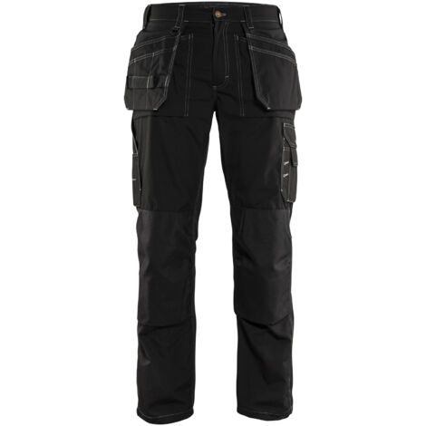 Pantalón de trabajo verano artesano 1525 - Negro M - ES(42) - C48 - Largas