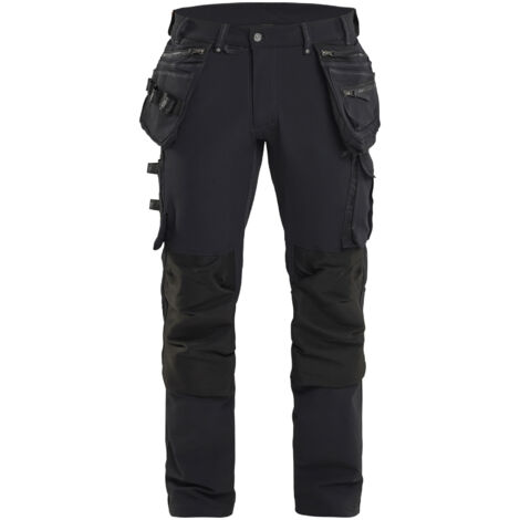 Pantalón de trabajo X1900 artisan stretch 4D 1998 - Negro M - ES(42) - SE(C48) - Normas