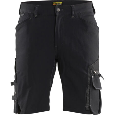 Pantalón de trabajo X1900 artisan stretch 4D sin bolsillo flotante 1987 - Negro L - FR(46) - SE(C52) - Normas