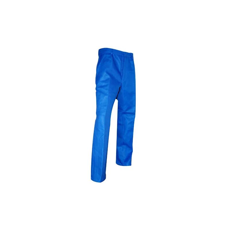 LMA - Pantalon Clou - Coton sergé - Bleu Bugatti – T.60 - 100141