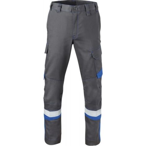 Pantalon de travail 80340 Taille 48 gris charbon/bleu