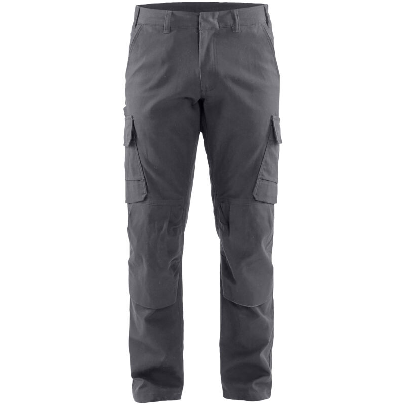 Pantalon de travail anti-rayures stretch 1466 - Gris moyen L - FR(46) - SE(C52) - Standards