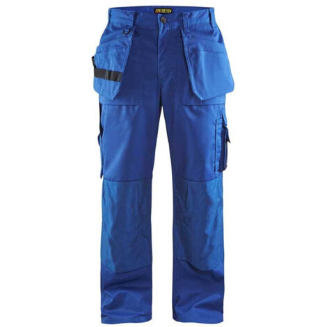 Pantalon de travail artisan 1530186 - Bleu roi 2XL - FR(52) - SE(C58) - Courtes