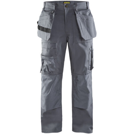 Pantalon de travail artisan+ 153218 - Gris clair L - FR(46) - SE(C52) - Longues