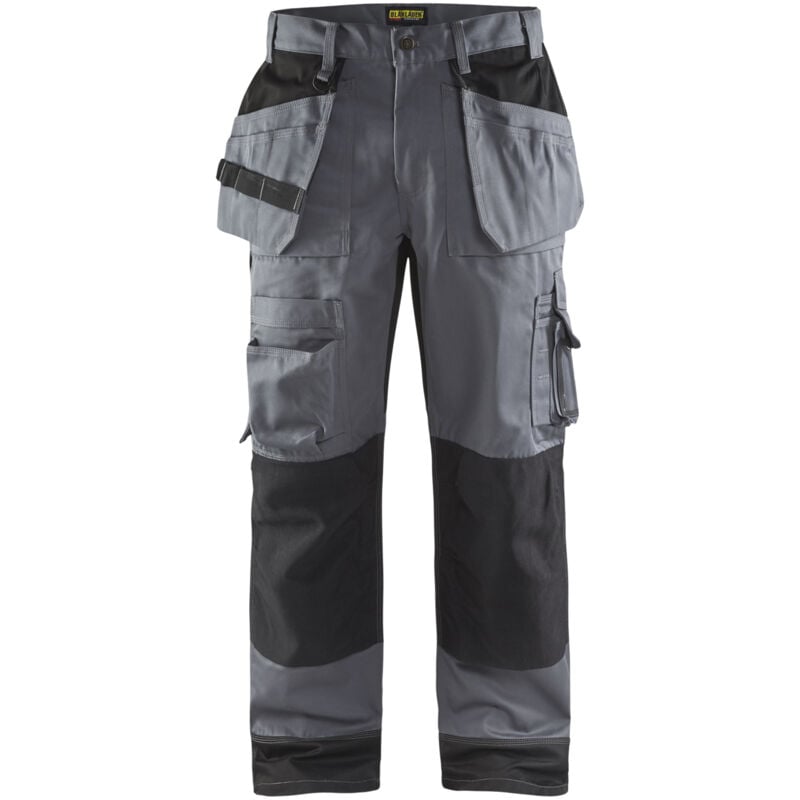Pantalon de travail artisan+ bicolore 1504 - Gris clair/Noir 3XL - FR(56) - SE(C62) - Standards