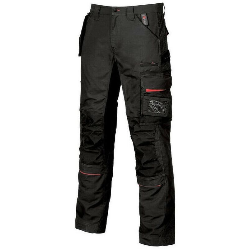 U-POWER SY001BC-50 - Pantalon de poche amovible modéle RACE Black Carbon gamme U-SUPREMACY Taille 50