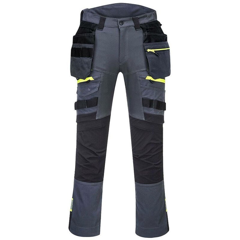 Pantalon de travail avec poches amovibles Portwest DX4 Gris 40