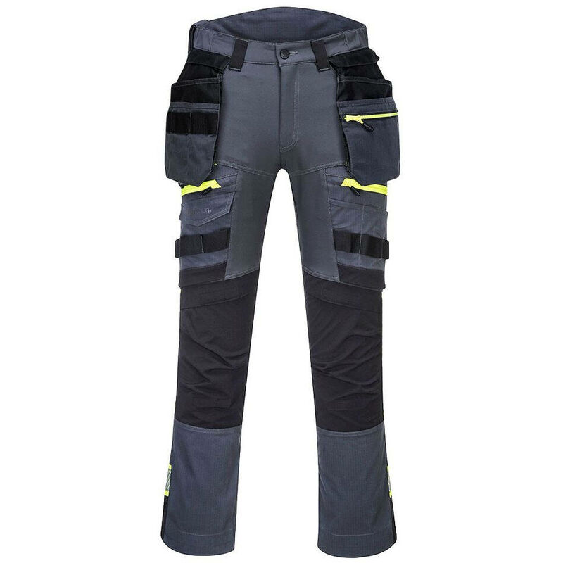 Portwest - Pantalon de travail avec poches amovibles DX4 Gris 46 - Gris
