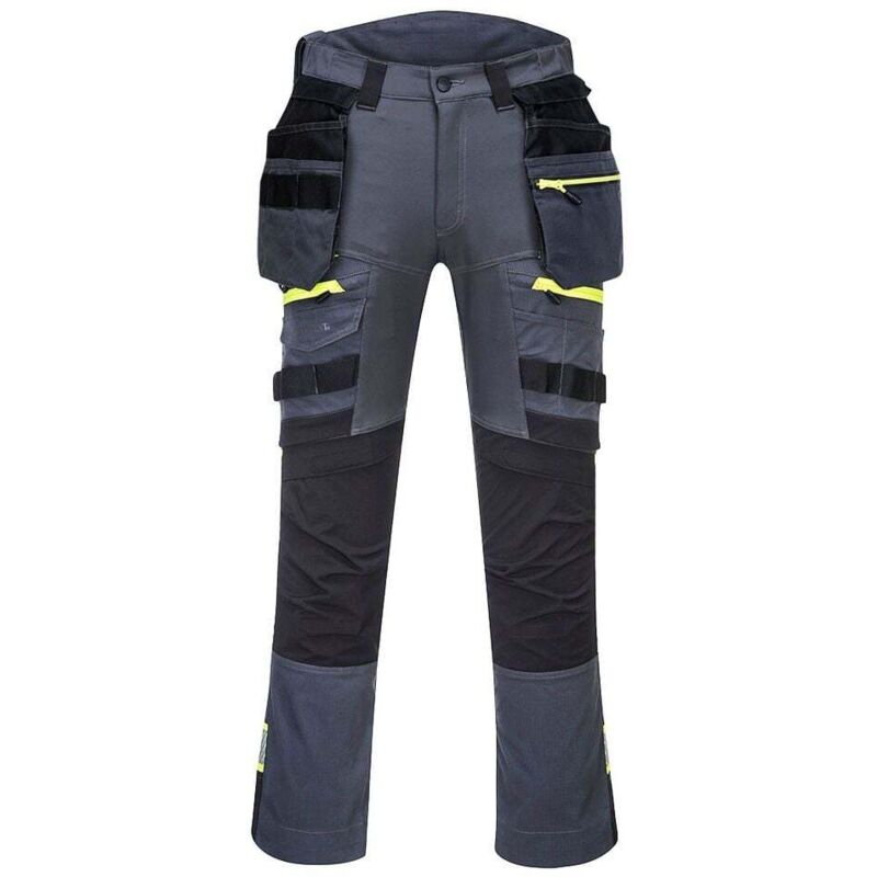 Pantalon de travail avec poches amovibles Portwest DX4 Gris 54