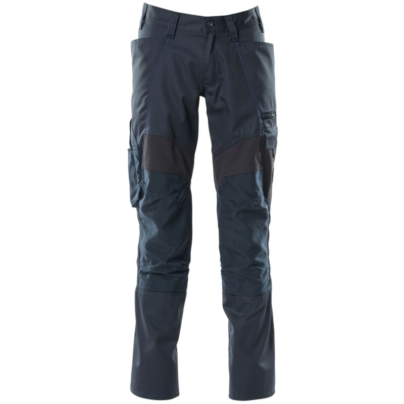 Mascot - Pantalon de travail avec poches genouillères Accelerate - 18579-442-Bleu marine-76-44
