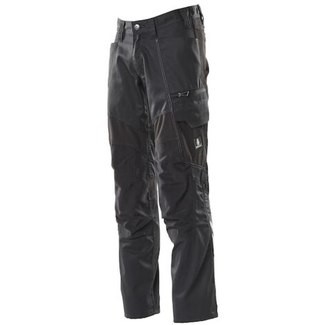 Pantalon de travail avec poches genouillères MASCOT Accelerate - 18579-442-Noir-82-44