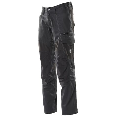 Pantalon de travail avec poches genouillères MASCOT Accelerate - 18579-442-Noir-82-44