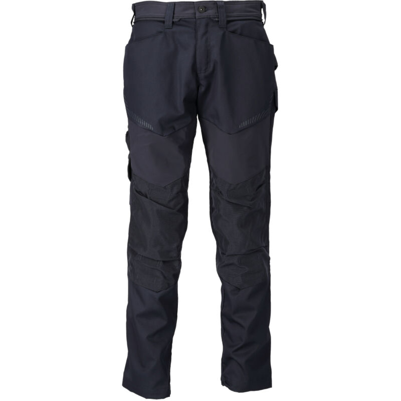 Pantalon de travail avec poches genouillères Mascot Customized - 22479-230-Bleu marine-76-48