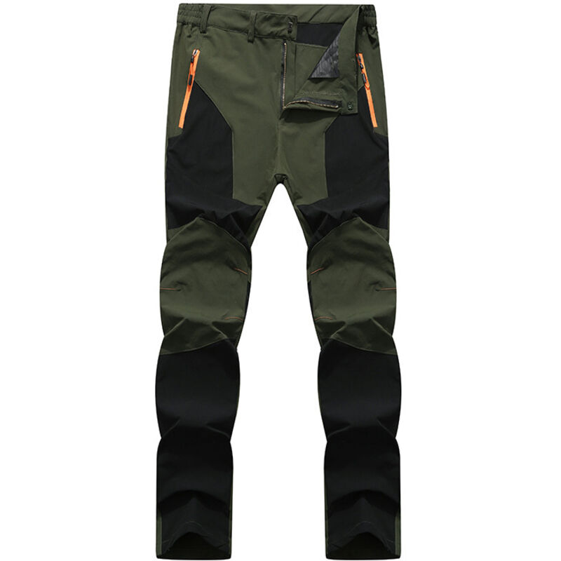 Pantalon de travail avec renforts noir-gris - Taille: xxl, bouchon vert noir - RWPantalon de jardinage