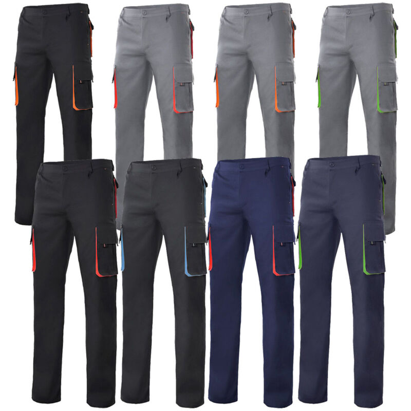 Pantalons de travail Velilla 103004 - 44 (eu) - Gris / vert