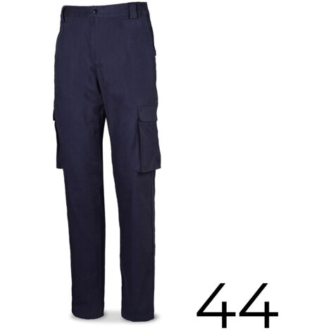 Pantalon de travail bigbuy fashion Stretch 588pbsam bleu marine taille 44