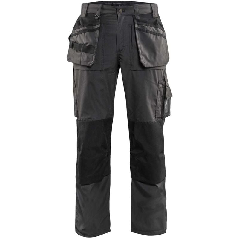 Pantalon de travail été artisan 1525 - Gris Foncé/Noir m - FR(44) - SE(C50) - Standards