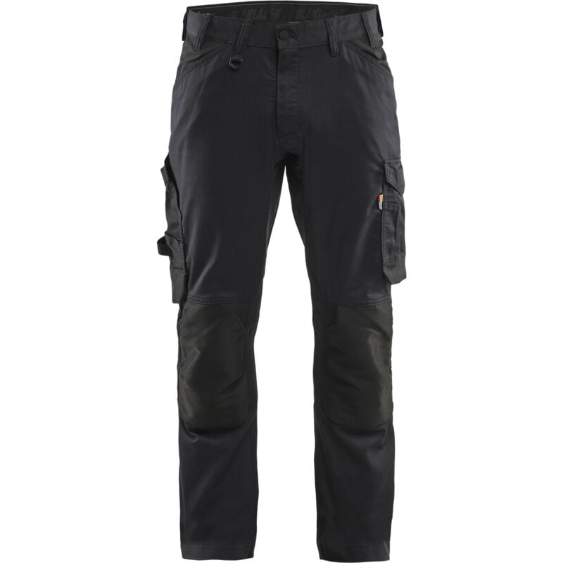Pantalon de travail stretch 2D 1751 - Noir m - FR(42) - SE(C48) - Courtes