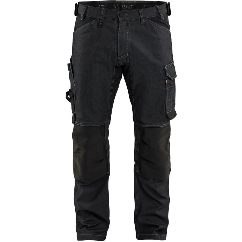Pantalon de travail artisan denim stretch 1751 Noir S - FR(40) - SE(C46) - Longues