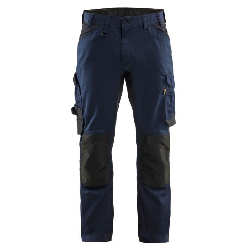 Pantalon de travail stretch Blaklader 1751 homme Bleu Marine 50