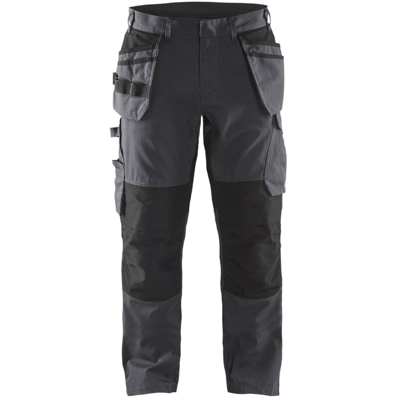 Pantalon de travail avec poches flottantes stretch 1496 - Gris/Noir l - FR(46) - SE(C52) - Standards