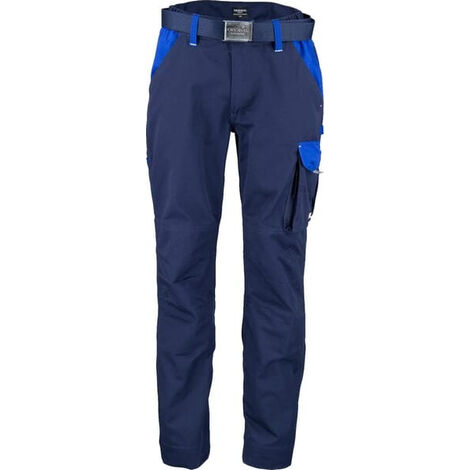 Pantalon de travail bleu marine - royal M UNIVERSEL KW102030085085