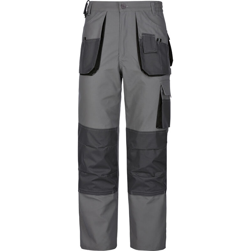Trizeratop - Pantalon de travail Bundhose gris/le noir 52 Taille 52 - grau