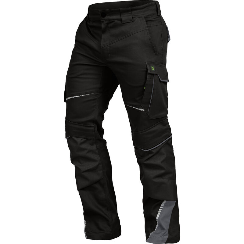 Trizeratop - Pantalon de travail Bundhose le noir/gris 44 Taille 44 - schwarz