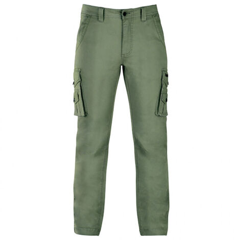 Pantalon de travail CARGO vert KAPRIOL - Taille: L